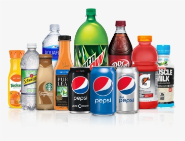 Bottle And Canned Products - Pepsi Products Png, Transparent Png, Free Download