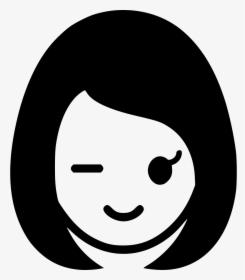 Happy Girl Woman - Happy Woman Icon Png, Transparent Png, Free Download