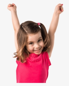 Clip Art Happy Little Girl - Happy Little Girl, HD Png Download, Free Download