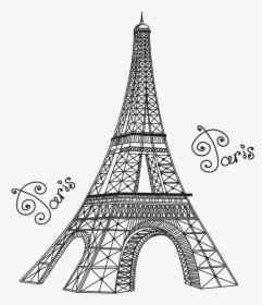 Torre Eiffel Dibujo Rosa Png - Pink Eiffel Tower Clip Art, Transparent ...