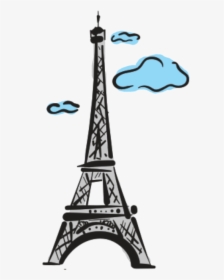 Torre Eiffel Animada - Eiffel Tower Emoji Png, Transparent Png, Free Download