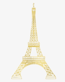 Torreeiffel Paris Torre Eiffel Gold - Torre Eiffel Sticker, HD Png Download, Free Download
