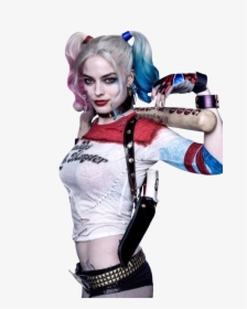 Margot Robbie Harley Quinn Joker Batman Suicide Squad - Harley Quinn, HD Png Download, Free Download