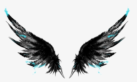 Black Wings Png Picture - Png Full Hd Download, Transparent Png, Free Download