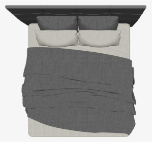 Transparent Bed Top View Clipart - Bed Top View Png, Png Download, Free Download