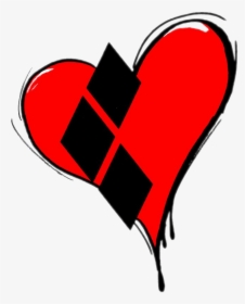 #heart #harleyquinn #joker #dc#freetoedit, HD Png Download, Free Download