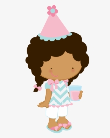 Birthday Clipart Girl - Girl Birthday Clipart Transparent, HD Png Download, Free Download