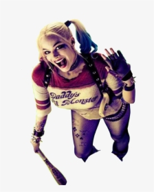Margot Robbie Harley Quinn Joker Suicide Squad Deadshot - Margot Robbie Harley Quinn Banner, HD Png Download, Free Download