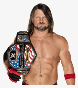 Aj Styles United States Champion, HD Png Download, Free Download