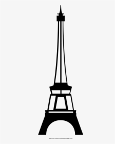 París Página Para Colorear - Tower, HD Png Download, Free Download