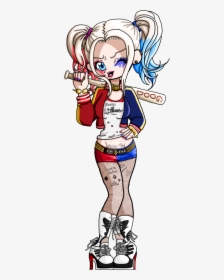 Suicide Squad Harley Quinn Bookmark By Rena-muffin - Harley Quinn Suicide Squad Clipart, HD Png Download, Free Download