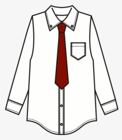Sports Uniform,shoe,dress - Shirt And Tie Clipart, HD Png Download, Free Download