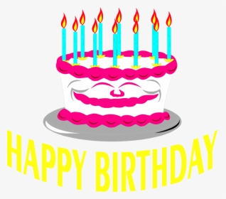 Happy Birthday Png Cake Images - Happy Birthday Cake Without Background, Transparent Png, Free Download