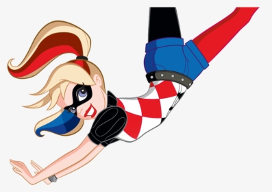 Harley Quinn Clipart Logo - Harley Quinn De Dc Superhero Girls, HD Png Download, Free Download