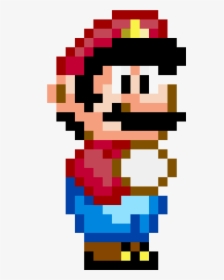 16 Bit Mario Png - Mario From Super Mario World, Transparent Png, Free Download