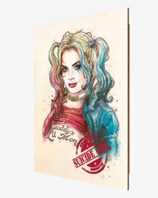 Suicide Girl, Harley Quinn, Joker, Suicide Squad, Batman, - Illustration, HD Png Download, Free Download