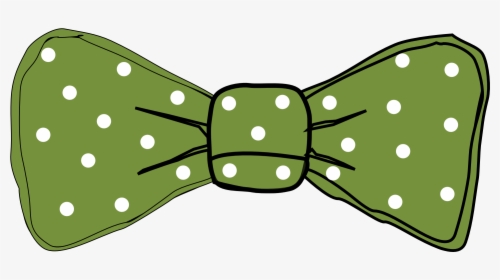 Tie, Dots, Bow, Green, Fashion, Elegant, HD Png Download, Free Download