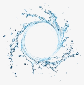 Water Spray Vortex Generated Png Image High Quality - Water Splash Circle Png, Transparent Png, Free Download