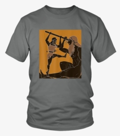 Cyclops And Odysseus T-shirt Greek Mythology Ancient - Life Is Better Around The Campfire T Shirt Dog, HD Png Download, Free Download