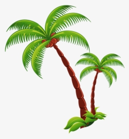 Coconut Beach Computer File - Coconut Tree Transparent Background, HD Png Download, Free Download