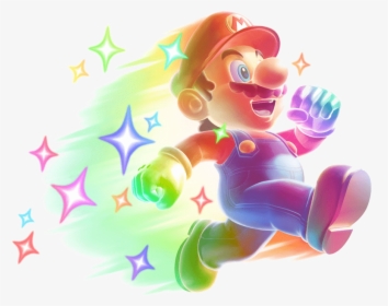 Mario Stars Transparent Png - Power Up Star Mario, Png Download, Free Download