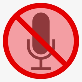 Clip Art Transparent Debate Clipart Microphone - No Mic Png, Png Download, Free Download