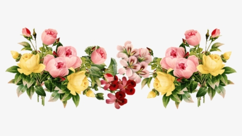 Vintage Flowers Bouquet Png - Background Transparent Flower Png, Png Download, Free Download