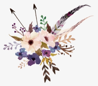 Legit Chics Flower Bouquet - Boho Transparent, HD Png Download, Free Download