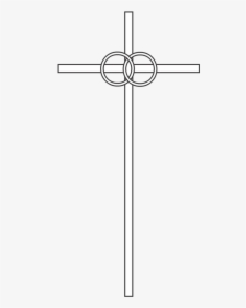 Wedding Ring Clipart Png - Wedding Cross Clip Art, Transparent Png, Free Download