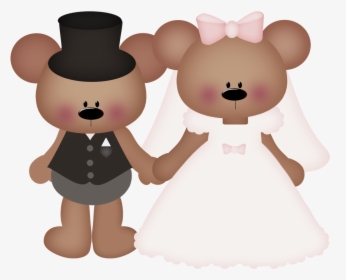 Wedding Teddy Clipart, HD Png Download, Free Download