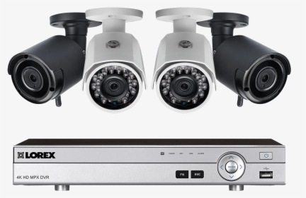 8-channel System With 2 Wireless And 2 Hd 1080p Resolution - High Tech Security Camera Systems, HD Png Download, Free Download