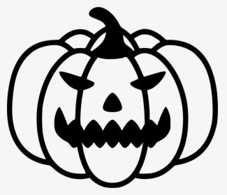 Pumpkin - Halloween Pumpkin Face Png, Transparent Png, Free Download