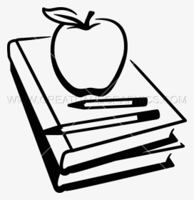 Transparent School Clip Art Black And White - School Books Black And White, HD Png Download, Free Download