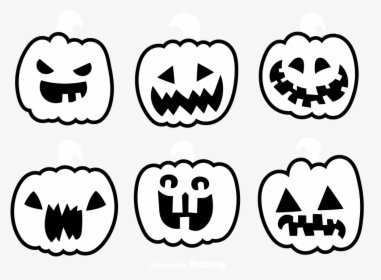 Halloween Boo, Happy Halloween, Pumpkin, Buttercup - Halloween Black And White Pumpkins, HD Png Download, Free Download