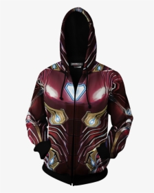 Iron Man Suit Png - Avengers Endgame Iron Man Jacket, Transparent Png, Free Download