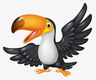 Toucan Clipart Zoo - Toucan Cartoon, HD Png Download, Free Download