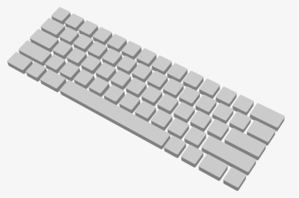 Computer Keyboard 3d Clip Arts - Keyboard Button 3d Png, Transparent Png, Free Download