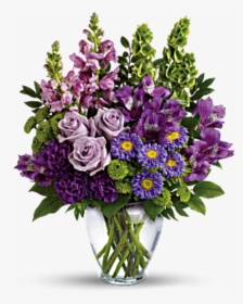 Bouquet Flower Png File - Lavender Charm Teleflora, Transparent Png, Free Download