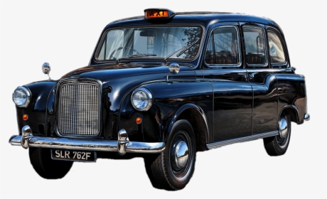 Shiny Uk Black Cab - London Black Cab Png, Transparent Png, Free Download