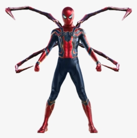 Iron Man Infinity War Png - Spiderman Avengers Infinity War Drawing, Transparent Png, Free Download