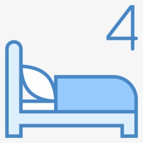 Blanket Vector Blue - Sleep Bed Icon Png, Transparent Png, Free Download