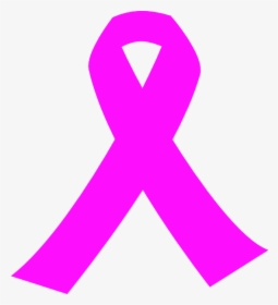 Hot Pink Breast Cancer Ribbon, HD Png Download, Free Download