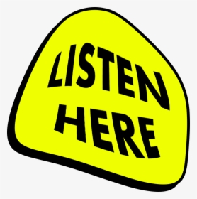 Click To Listen, HD Png Download, Free Download