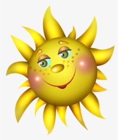 Transparent Smiling Sun Clipart - Animated Sun Gif Transparent ...