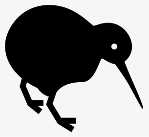Transparent Free Bird Png - Transparent Kiwi Bird Silhouette, Png Download, Free Download