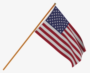 American Flag Standing, HD Png Download, Free Download