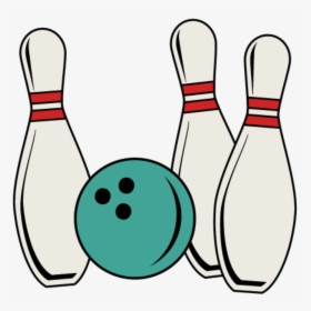 Bowling Clipart Bowling Clip Art Clipart - Bowling Pin Clipart Png, Transparent Png, Free Download