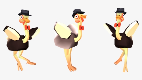 You Are An Ostrich Stumbled Into A Dancing Group - Cartoon, HD Png Download, Free Download
