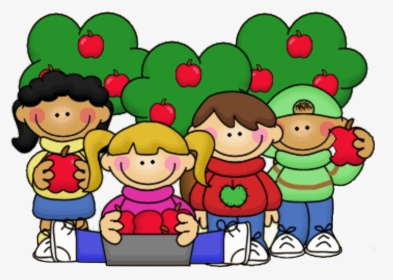 Free Primary School Clipart Png Library Library Apple - Apple Picking Clipart, Transparent Png, Free Download