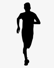 Man Running Silhouette Transparent Background, HD Png Download, Free Download